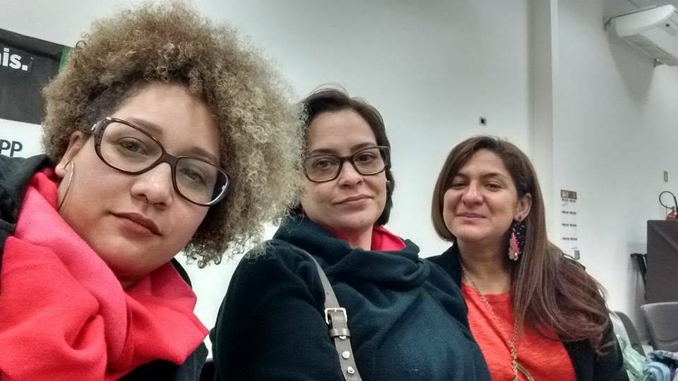 Representantes da APP-Sindicato/Foz no encontro estadual