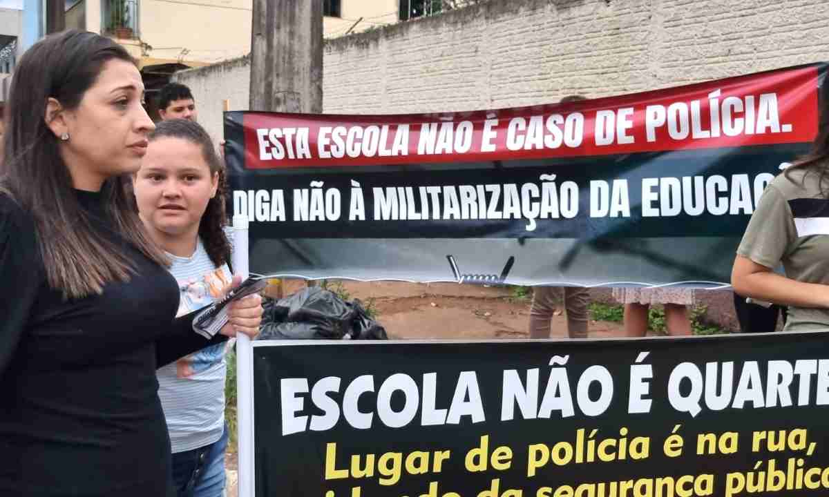 não à militarização